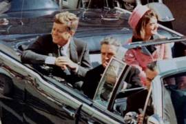 Kennedy en Dallas, poco antes de morir asesinado.
