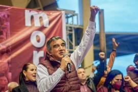 Américo Villarreal Anaya, de la coalición Juntos Hacemos Historia en Tamaulipas, formada por Morena, PT y PVEM, señaló que había obtenido la victoria
