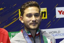 Kevin Berlín Reyes obtuvo la medalla de bronce en el Campeonato Mundial de Natación de Fukuoka, Japón.