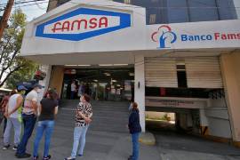 Clientes de Banco Ahorro Famsa están entre dudas y temores