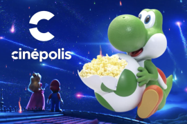 Cinépolis apuesta por uno de los personajes más queridos del universo de los videojuegos: Yoshi.