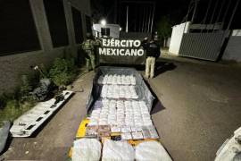 Se detectó un compartimento oculto acondicionado para el traslado de sustancias ilícitas.