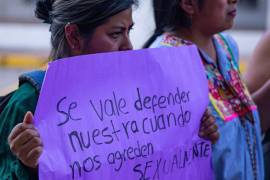 Activistas denunciaron la criminalización hacia las mujeres de pueblos originarios y mujeres migrantes a quienes, dijeron, no se les garantiza su derecho a una vida libre de violencia