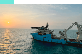 Fotografía de plataforma petrolera de Ricardo Pliego Salinas