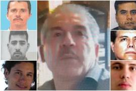La lista de fugitivos incluye a los principales líderes del Cártel de Sinaloa y del Cártel Jalisco Nueva Generación
