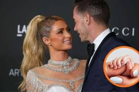Paris Hilton anunció la llegada de su bebé, pero no reveló el nombre.