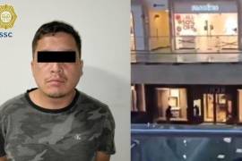 Autoridades señalan que Luis Ángel “N” habría sido partícipe en el asalto a la joyería de Plaza Antara, en Ciudad de México.