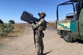 Una vez derribados, los dispositivos fueron puestos a disposición de autoridades judiciales federales.