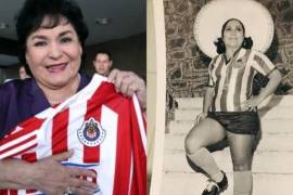 Carmen Salinas mostraba su gran pasión por las Chivas de Guadalajara