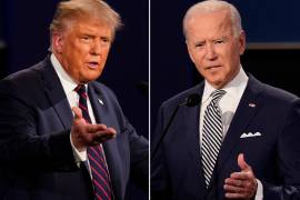 Trump dice que con Biden la frontera con México está fuera de control