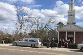 Sepultan a Harper Lee en su natal Alabama