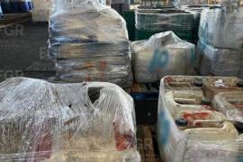 La incineración y destrucción de sustancias se realizó como parte de las acciones derivadas de investigaciones federales y de los aseguramientos.