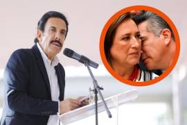Omar Fayad rechazó los señalamientos y señaló a Xóchitl Gálvez, virtual candidata del Frente Amplio (PRI, PAN y PRD) de un presunto pacto de impunidad con ‘Alito’.