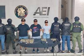 Detienen a tres personas por posesión de drogas en Juárez, Nuevo León