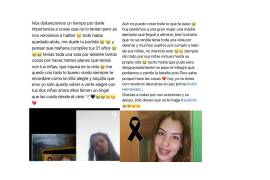 Amigos de Anahí, joven que falleció tras realizarle una supuesta mala cesárea, se despiden de ella en redes sociales