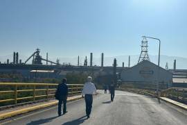 Las instalaciones de AHMSA en Monclova continúan consumiendo energía para labores mínimas de seguridad y administración.