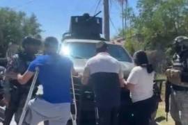 Bustos García relató que los militares que se desplazaban en unidades identificadas con los números 0916333 y 0916375.