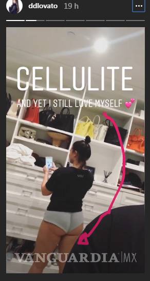 $!Demi Lovato muestra su 'celulitis' y algo más... y sigue siendo muy sexy