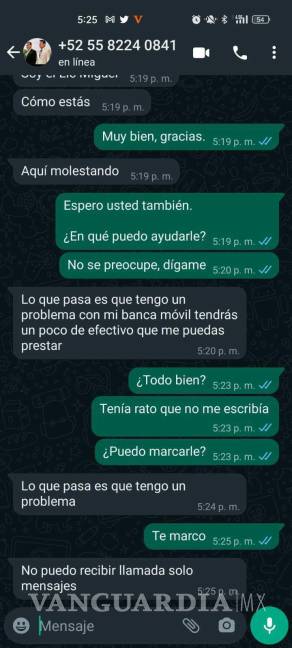 $!En el transcurso de este martes, defraudadores contactaron a varias personas solicitando dinero identificándose como el magistrado.