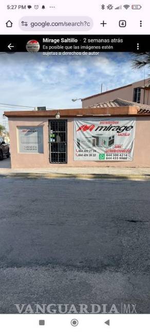 $!Exterior del negocio Mirage Saltillo, donde padres buscan respuestas.