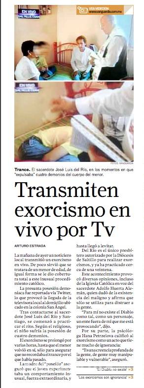$!Los casos más polémicos que practicó el último exorcista de Saltillo