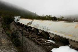 Descarrilan tren para robar su carga en Veracruz