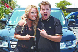 Britney Spears cantará junto a James Corden