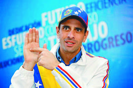 Capriles: llegó el tiempo de un referendo contra Maduro