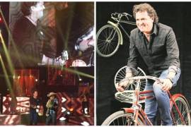 Carlos Vives se sube a una bicicleta muy mexicana