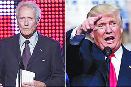 Clint Eastwood elogia a Donald Trump