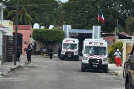 Tras la alerta las autoridades llegaron a la zona para evacuar a las personas que podrían estar en riesgo