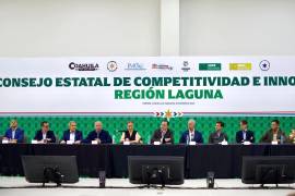 El gobernador Manolo Jiménez Salinas encabezó el Consejo Estatal de Competitividad e Innovación de la Región Laguna, acompañado de alcaldes, líderes empresariales y académicos.
