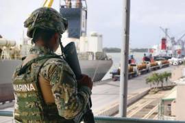 Personal naval transmitió condolencias a los familiares, como muestra de solidaridad, respaldo y respeto ante la pérdida.