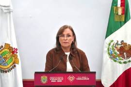 Rocío Nahle, gobernadora de Veracruz.