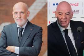 Javier Tebas se une a los reclamos de diferentes actores del futbol mundial en el sentido de que Gianni Infantino ya no tiene nada que hacer en la presidencia del organismo rector del futbol.