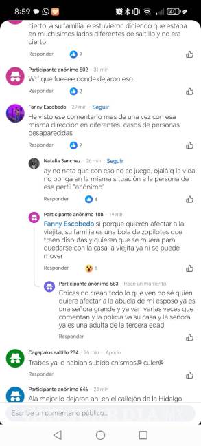 $!La familia de la señora Yolanda busca que las autoridades investiguen los señalamientos falsos y tomen acciones legales para protegerla y sancionar a los responsables.
