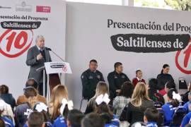 El alcalde Jose María Fraustro Siller presentó el programa “Saltillenes de 10”, una iniciativa con la que se impulsará la cultura vial.