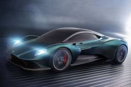 Aston Martin deja ver al Vanquish Vision, así será su nuevo deportivo con motor central