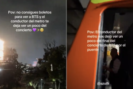 Un conductor del Metro de la Ciudad de México se volvió tendencia en redes sociales luego de detener brevemente la marcha de un tren para que fans de BTS pudieran observar parte del concierto.