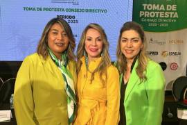 Sonia Garza (al centro), es impulsora de los liderazgos femeninos.
