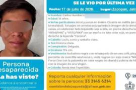 El adolescente había sido visto por última vez en la Colonia Jardines de Santa Ana, en Zapopan.