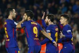 ¡Tres balazos del 'Pistolero'! Con un hattrick de Suárez, el Barcelona golea al Girona