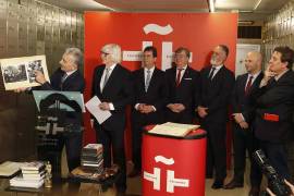 Les Luthiers son homenajeados en el Instituto Cervantes