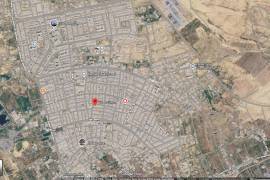 En la imagen publicada por Google Maps, el emblemático barrio de Tel al Sultan reducidos a escombros.