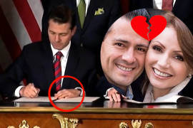 En firma de T-MEC, ¿Peña Nieto confirma su separación con Angélica Rivera?