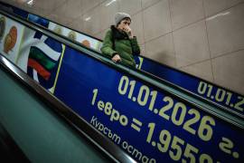 El tipo de cambio en Bulgaria será de 1 euro = 1.1.95583 lev búlgaro; se espera un control sobre la inflación a pesar de una mayor circulación.