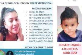 Madre e hijo están desaparecidos desde el pasado 2 de octubre.