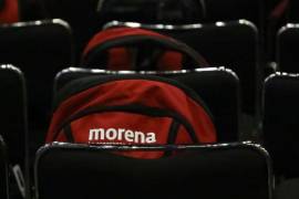 Aspectos del VIII Congreso Nacional Extraordinario de Morena este domingo 3 de mayo de 2026.
