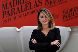 La actriz Penélope Cruz durante la presentación de ‘Madres paralelas’ en el Hotel Ritz de Madrid. EFE/Emilio Naranjo
