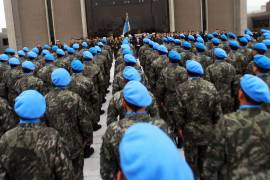 ONU rinde homenaje a los 129 &quot;cascos azules&quot; fallecidos en 2015